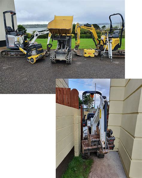 mini digger rental cork|mini digger hire limerick.